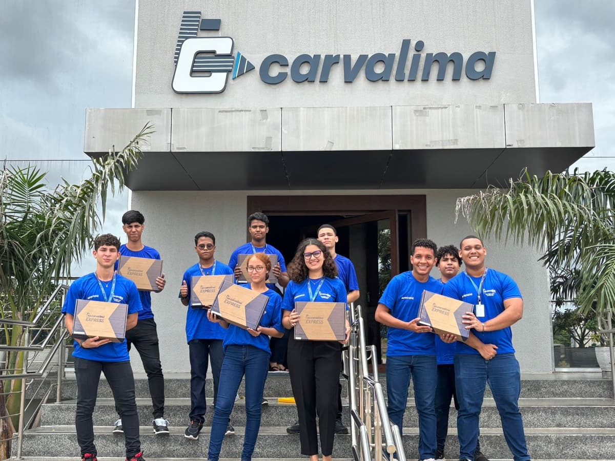 Boas-vindas aos Jovens Aprendizes 2025 da Carvalima Transportes ...